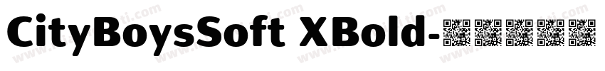 CityBoysSoft XBold字体转换